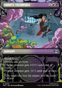 Teenage Mutant Ninja Turtles 0244 Karai's Technique