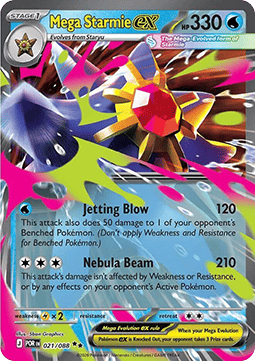 Perfect Order 021/088 Mega Starmie ex