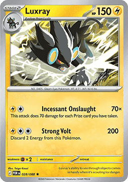 Perfect Order 028/088 Luxray (Holo)