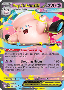 Perfect Order 031/088 Mega Clefable ex