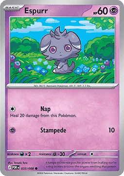 Perfect Order 033/088 Espurr (Reverse Holo)