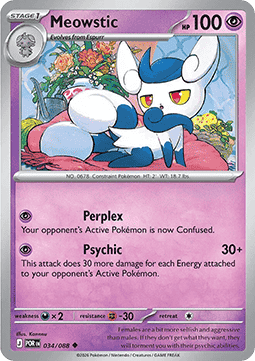 Perfect Order 034/088 Meowstic