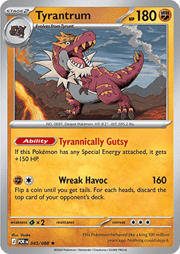 Perfect Order 045/088 Tyrantrum (Holo)