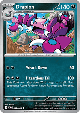 Perfect Order 052/088 Drapion (Reverse Holo)