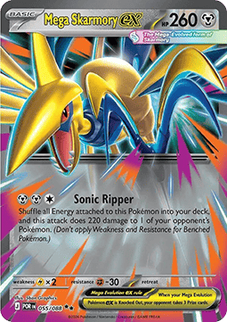 Perfect Order 055/088 Mega Skarmory ex