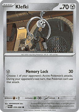 Perfect Order 059/088 Klefki (Reverse Holo)