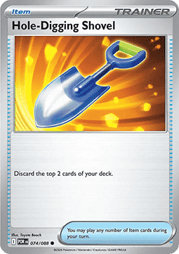 Perfect Order 074/088 Hole-Digging Shovel (Reverse Holo)