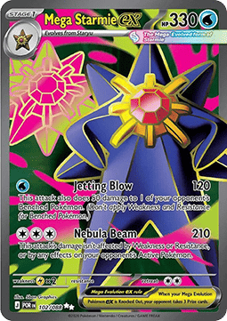 Perfect Order 102/088 Mega Starmie ex