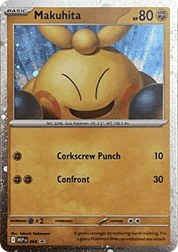 Mega Evolution Promo MEP068 Makuhita (Cosmos Holo)