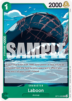 Adventure on Kami's Island OP15-035 Laboon