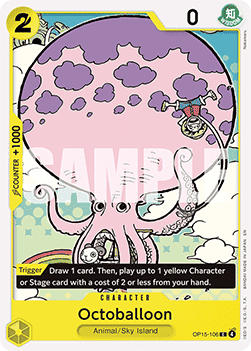 Adventure on Kami's Island OP15-108 Octoballoon