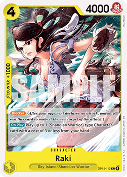 Adventure on Kami's Island OP15-112 Raki