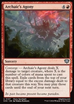 Secrets of Strixhaven 0107 Archaic's Agony