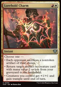 Secrets of Strixhaven 0200 Lorehold Charm (Foil)