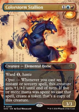 Secrets of Strixhaven 0299 Colorstorm Stallion