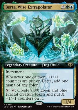 Secrets of Strixhaven 0346 Berta, Wise Extrapolator (Foil)