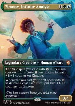 Secrets of Strixhaven Commander 0010 Zimone, Infinite Analyst