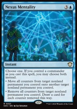 Secrets of Strixhaven Commander 0021 Nexus Mentality