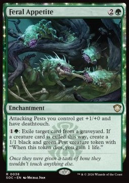 Secrets of Strixhaven Commander 0038 Feral Appetite
