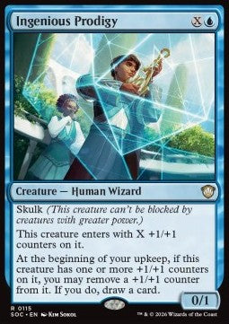 Secrets of Strixhaven Commander 0115 Ingenious Prodigy