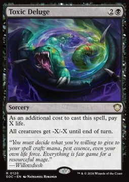 Secrets of Strixhaven Commander 0120 Toxic Deluge