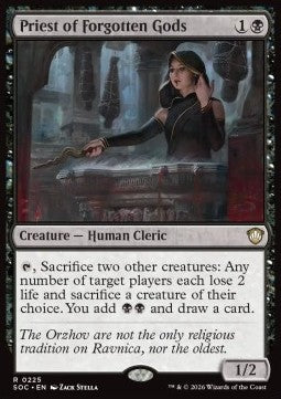 Secrets of Strixhaven Commander 0225 Priest of Forgotten Gods
