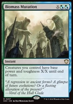 Secrets of Strixhaven Commander 0297 Biomass Mutation