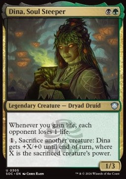 Secrets of Strixhaven Commander 0305 Dina, Soul Steeper