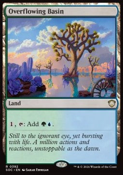 Secrets of Strixhaven Commander 0392 Overflowing Basin