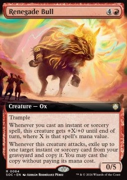 Secrets of Strixhaven Commander 0084 Renegade Bull
