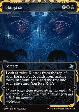 Secrets of Strixhaven Mystical Archives 0034 Stargaze