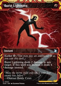 Secrets of Strixhaven Mystical Archives 0041 Burst Lightning