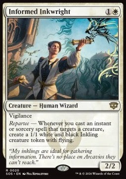 Secrets of Strixhaven 0020 Informed Inkwright
