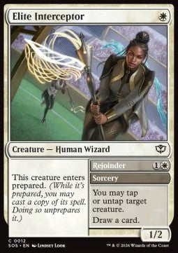 Secrets of Strixhaven 0012 Elite Interceptor//Rejoinder
