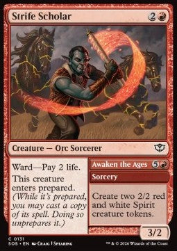 Secrets of Strixhaven 0131 Strife Scholar