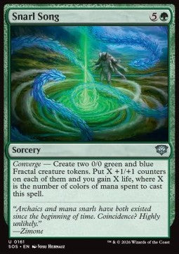 Secrets of Strixhaven 0161 Snarl Song (Foil)