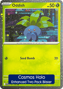 Phantasmal Flames 001/094 Oddish (Cosmos Holo)