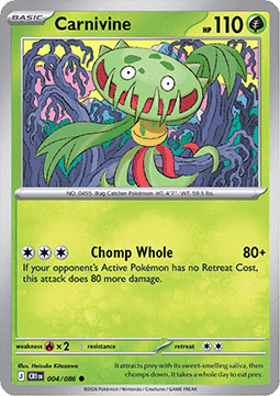 Chaos Rising 004/086 Carnivine