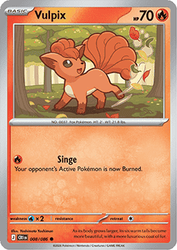 Chaos Rising 008/086 Vulpix