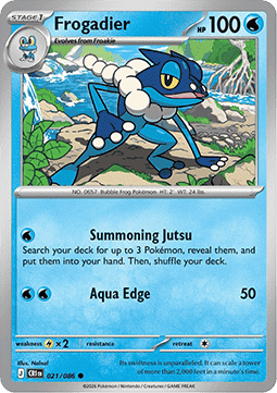 Chaos Rising 021/086 Frogadier
