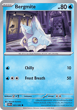 Chaos Rising 023/086 Bergmite (Reverse Holo)