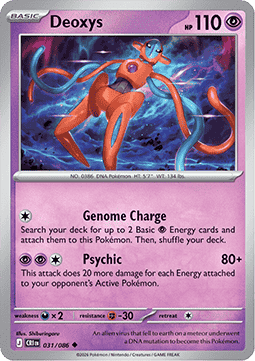 Chaos Rising 031/086 Deoxys