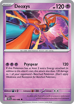 Chaos Rising 032/086 Deoxys