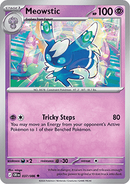 Chaos Rising 037/086 Meowstic