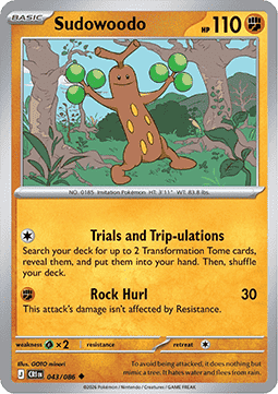 Chaos Rising 043/086 Sudowoodo