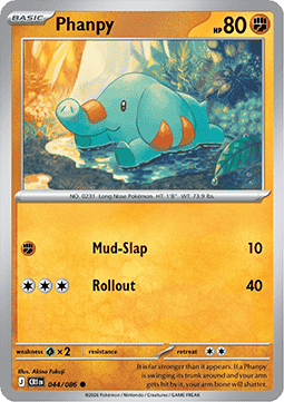 Chaos Rising 044/086 Phanpy