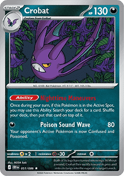 Chaos Rising 051/086 Crobat (Holo)