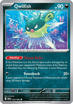 Chaos Rising 052/086 Qwilfish