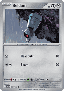 Chaos Rising 059/086 Beldum