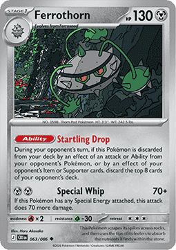 Chaos Rising 063/086 Ferrothorn